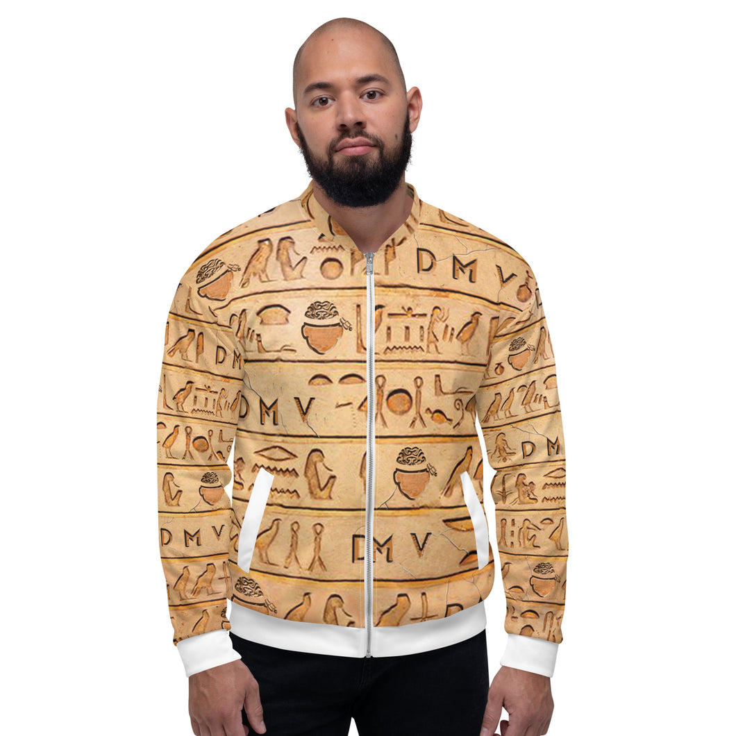 DMVGlyphics Unisex Bomber Jacket