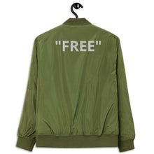 Logo "FREE" Bomber Jacket