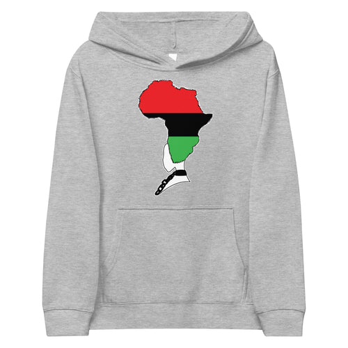 Africa on Her Mind Kids fleece hoodie