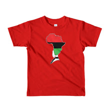 Africa on Her Mind sleeve kids t-shirt