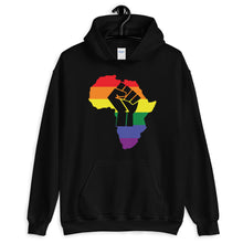 Rainbow Fist Unisex Hoodie