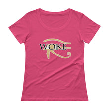 Woke Ladies' Scoopneck T-Shirt