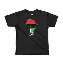 Africa on Her Mind sleeve kids t-shirt
