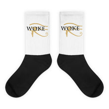 Woke Black foot socks