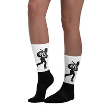 Runaway Black foot socks