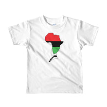 Africa on Her Mind sleeve kids t-shirt