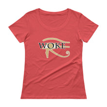 Woke Ladies' Scoopneck T-Shirt
